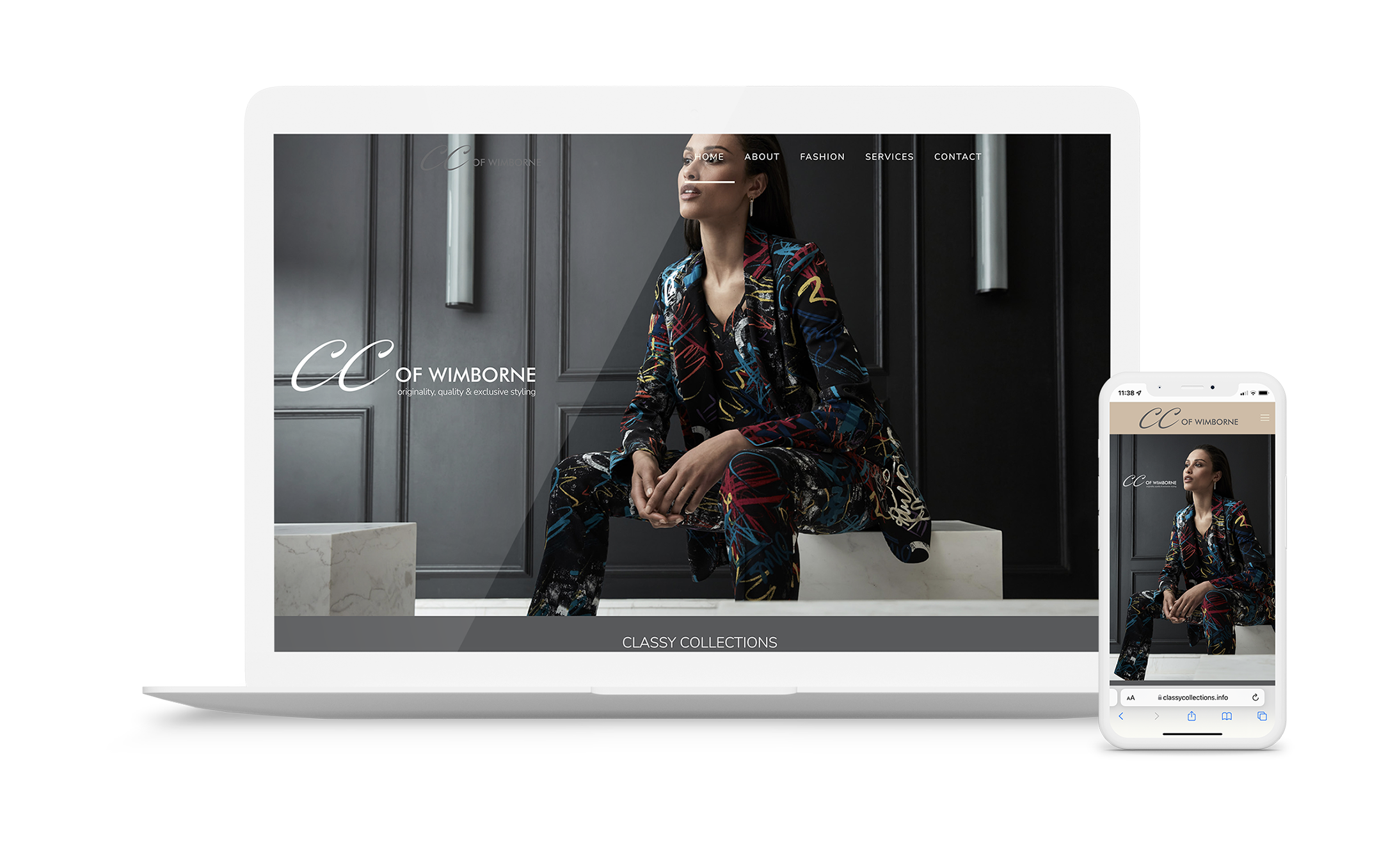 Fashion retailer website designer