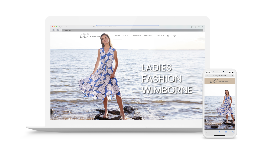 Website Updates & Maintenance for Classy Collections